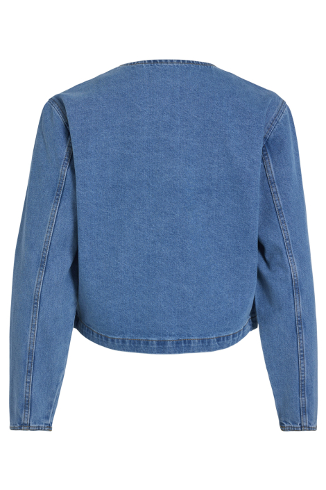 Vila blauwe dames jas