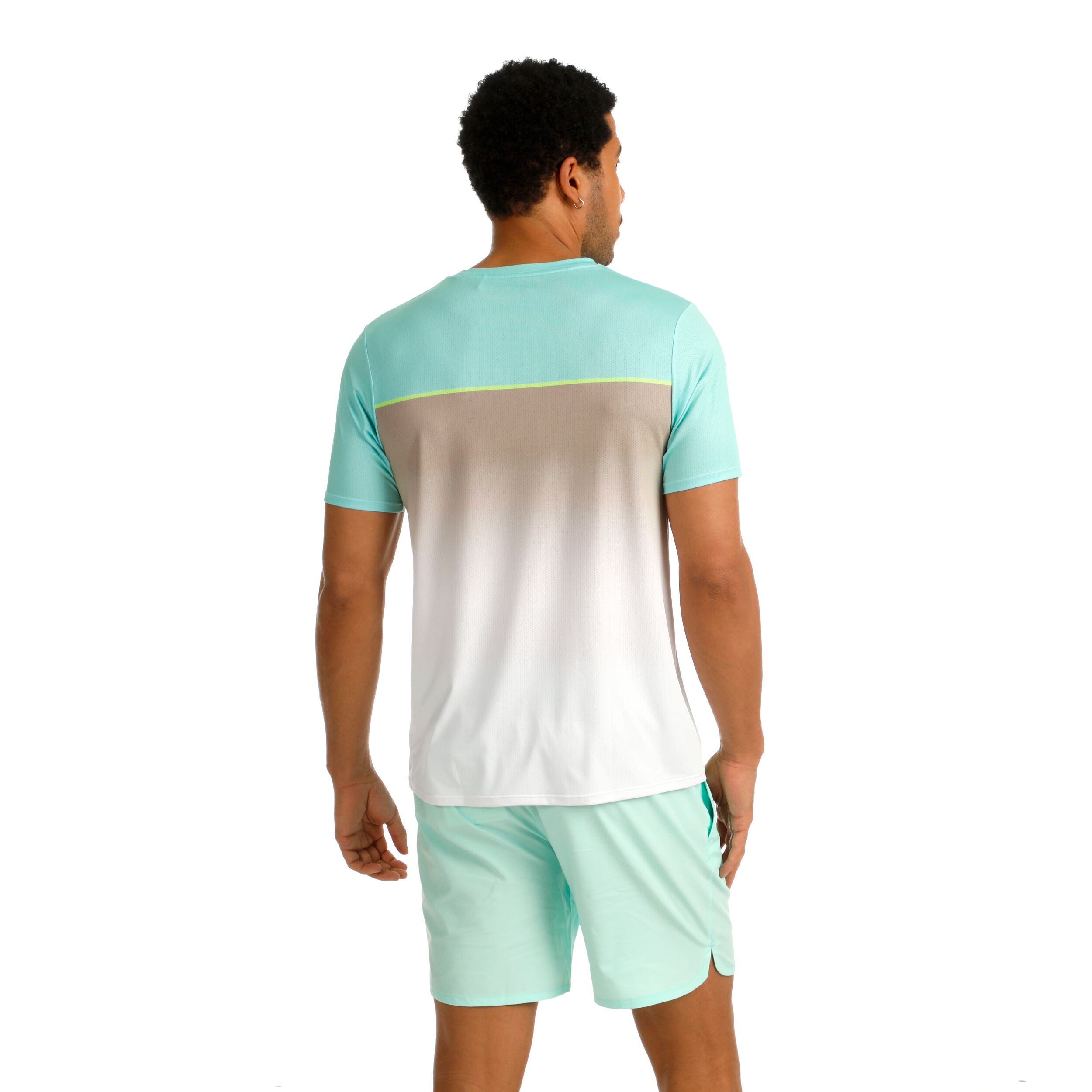 Quiet Please Wild Receiver Faded T-shirt Hommes - Turquoise , Multicouleur