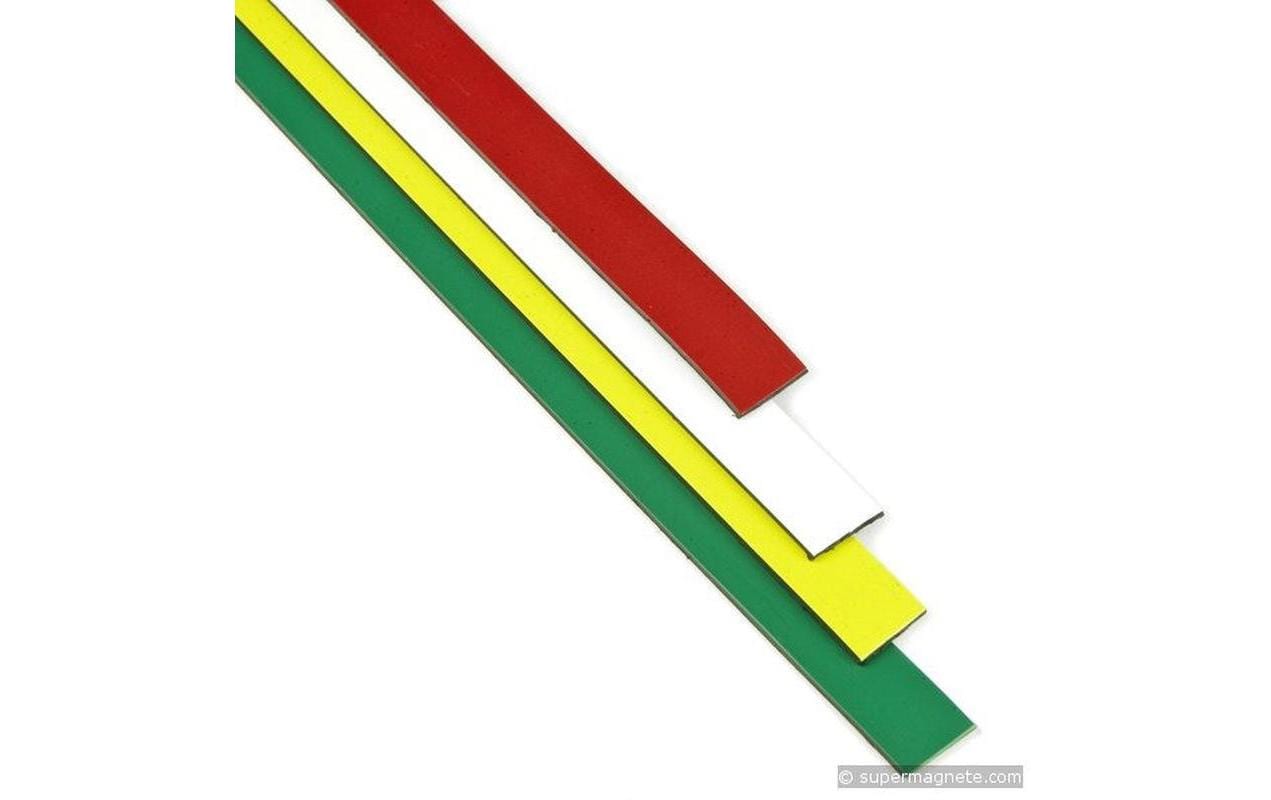 Magnetband 10 mm x 1 m, GelbZuschneidbares Magnetband, gelb