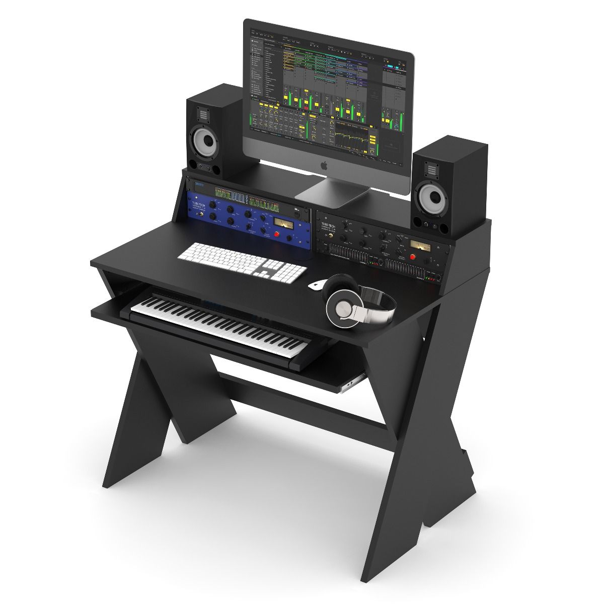 Glorious Sound Desk Compact Black workstation meubel