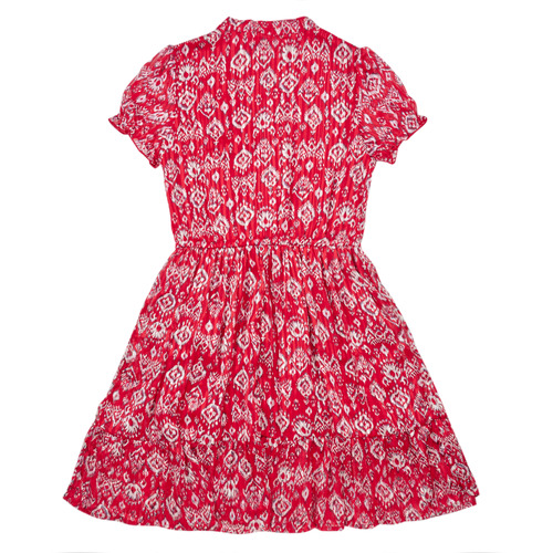 Only - KOGDANIELLA S/S TIE STRING DRESS - Rose