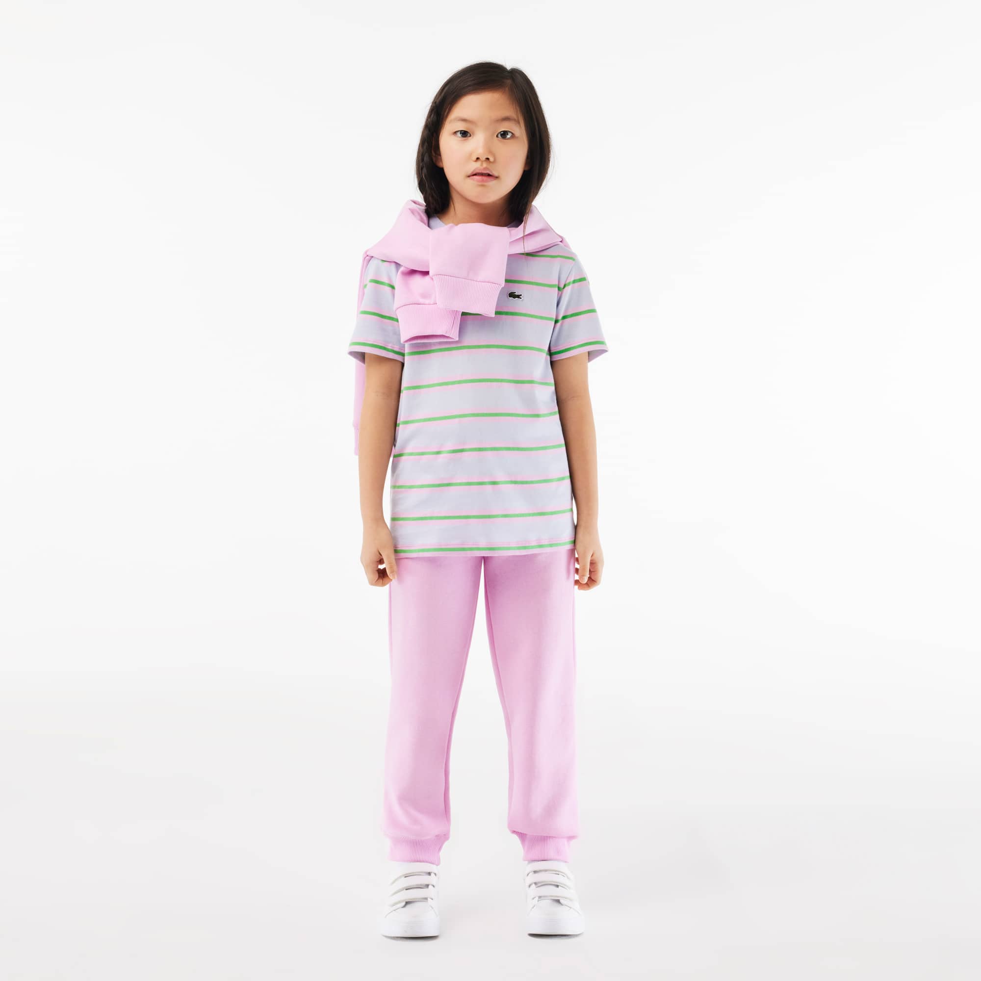 Pantalon de survêtement enfant Lacoste Pantalons & Shorts - Rose - Lacoste - Enfant