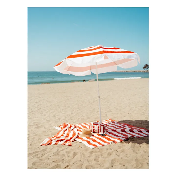 Business & Pleasure Co. Serviette de plage Holiday | Rouge