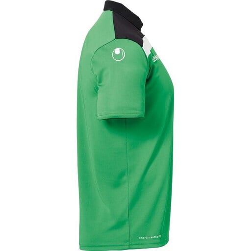 Camisa polo Offense 23 verde/preta/branca Uhlsport