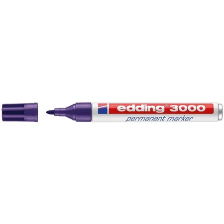 edding 3000 Permanentmarker, 1.5-3mm, violett
