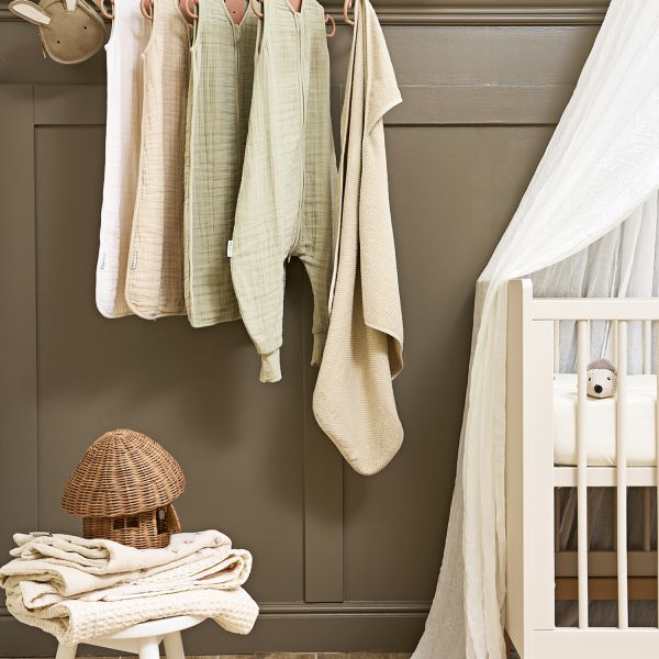 Meyco Baby Uni Zomerslaapzak - 110 cm - Pre-Washed Hydrofiel