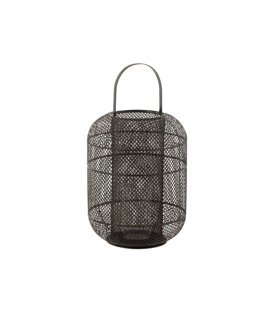 Paris Prix - Lanterne Déco En Métal donny 51cm Noir