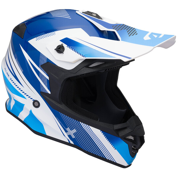 All One - Casque Nemesis Hero Bleu / Blanc