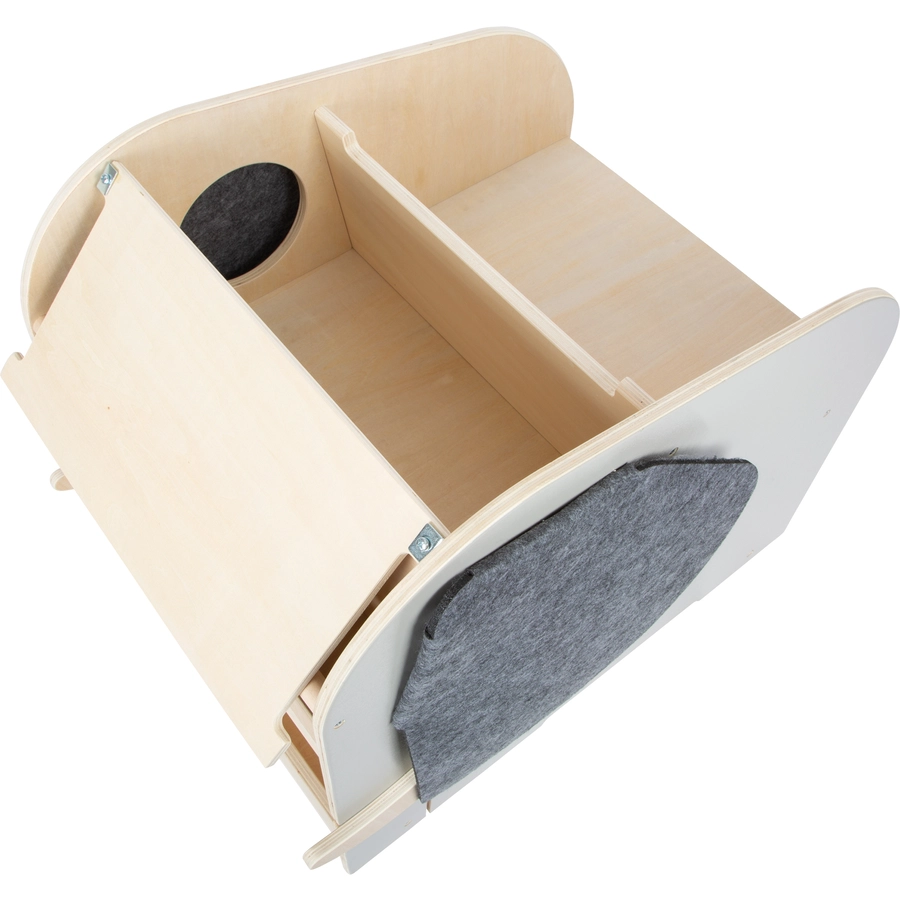small foot® Spielzeugbox mit Sitz und Rollen Elefant „Wildlife“