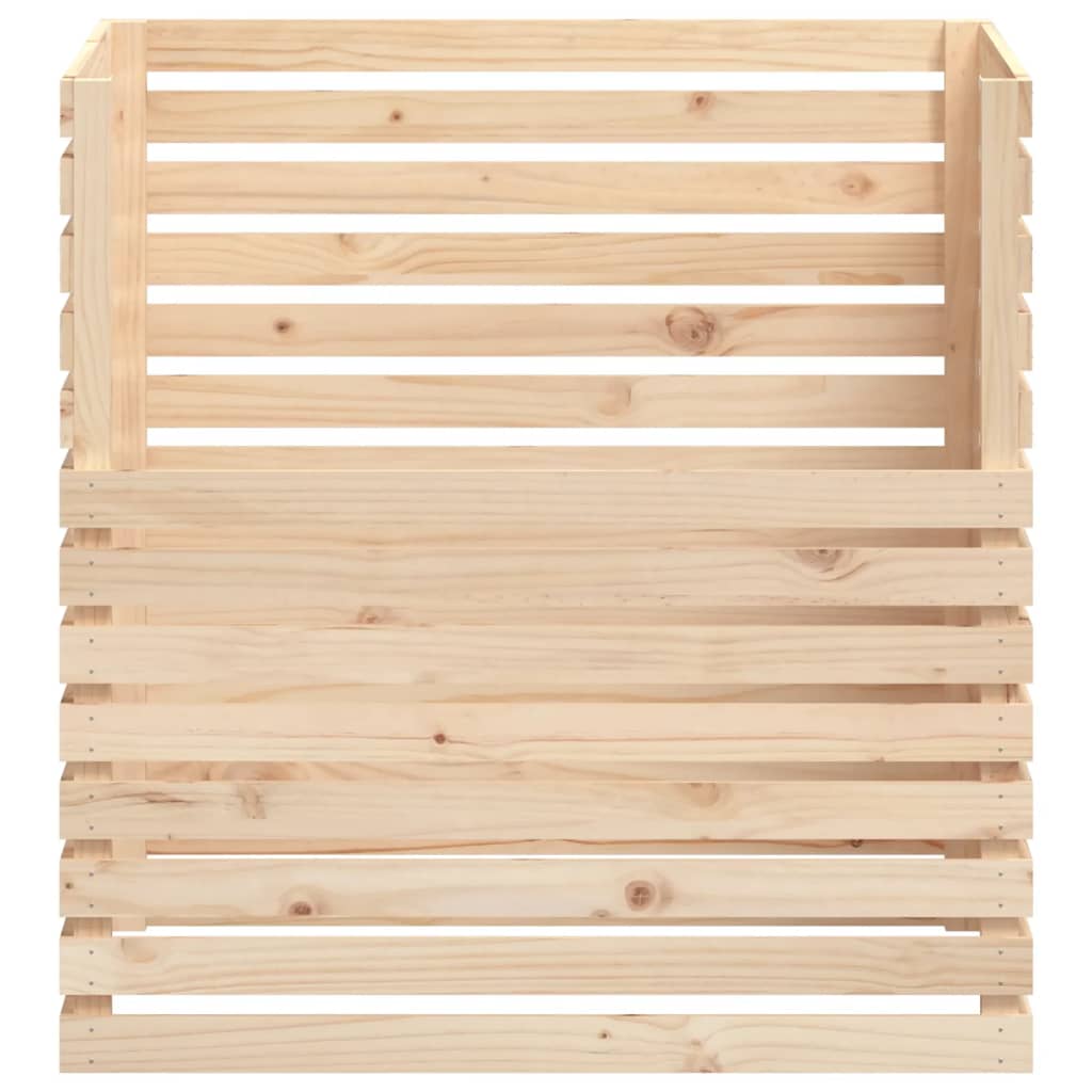 Composteur 100x100x102 cm bois massif de pin