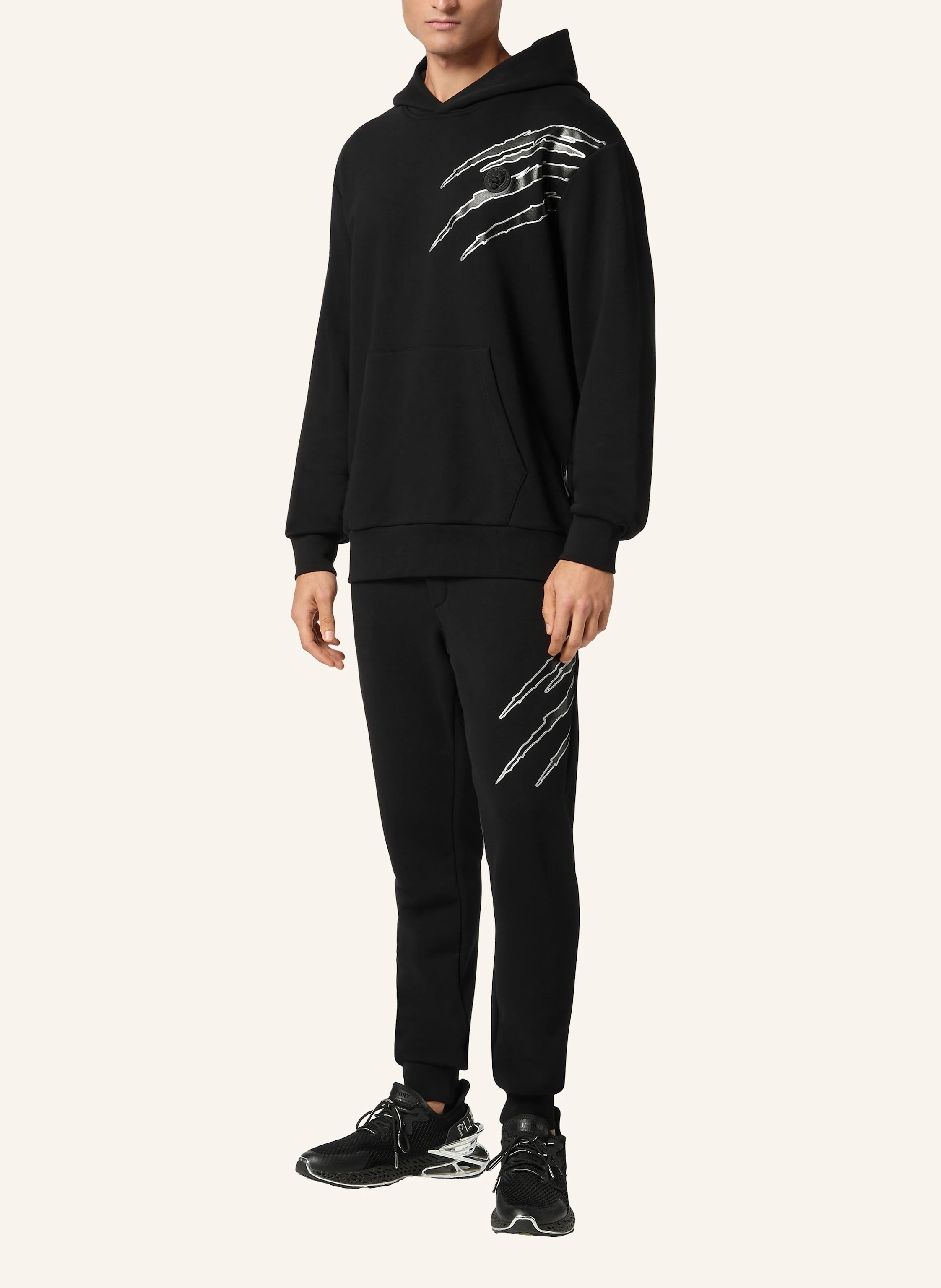 PLEIN SPORT Kapuzenpullover SCRATCH