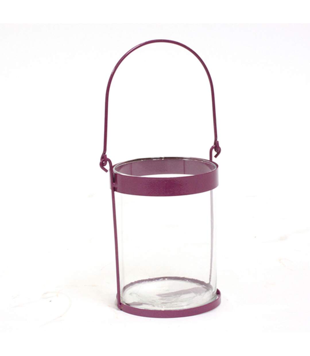 Lanterne colorée - Metal - Violet