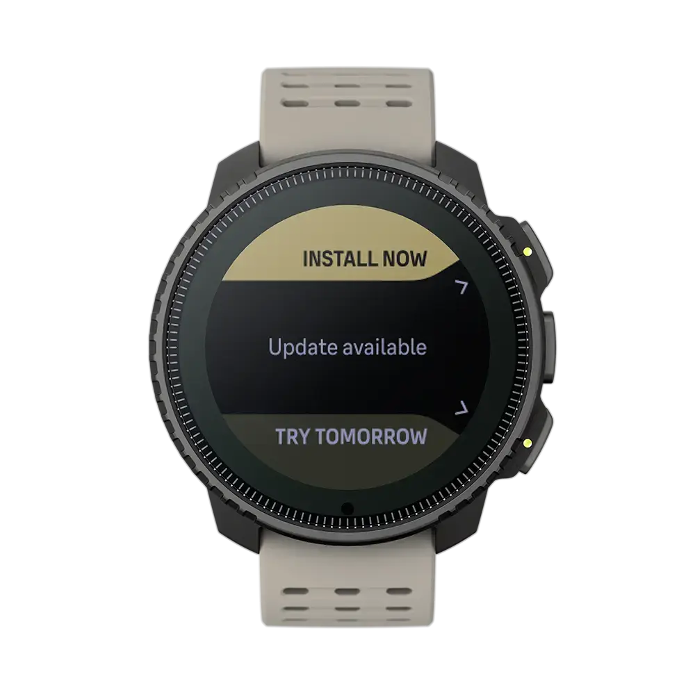 Suunto Vertical Solar Steel GPS Sporthorloge Beige