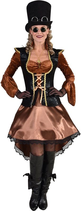 Carnavalskostuum - Steampunk en Pirate - Multicolor - Polyester