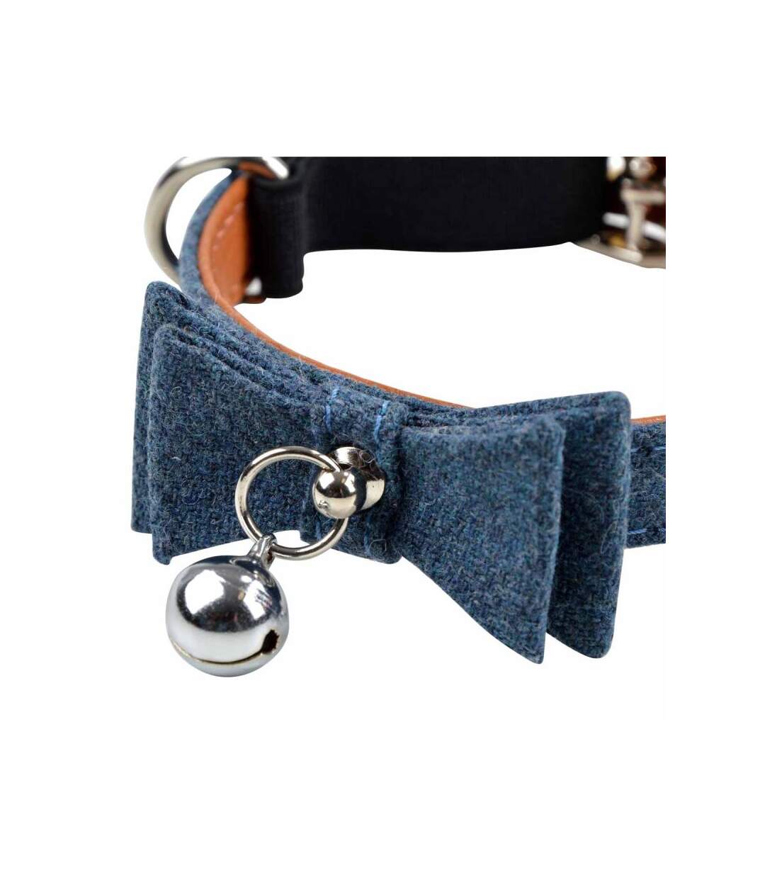 Paris Prix - Collier Pour Chat anti Etranglement 27cm Bleu