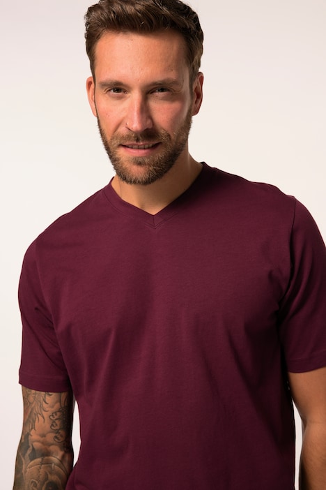 JP 1880 T-Shirt, Basic, V-Ausschnitt, bis 8XL