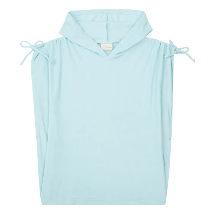 Ina Swim Poncho Gaze de Coton Sorbet | Vert