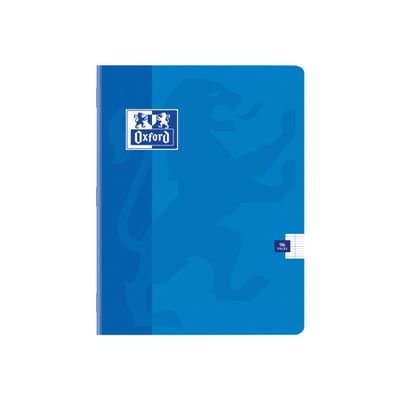 Oxford - Cahier 17 x 22 cm - 96 pages - grands carreaux (seyès) - disponible dans différentes couleurs