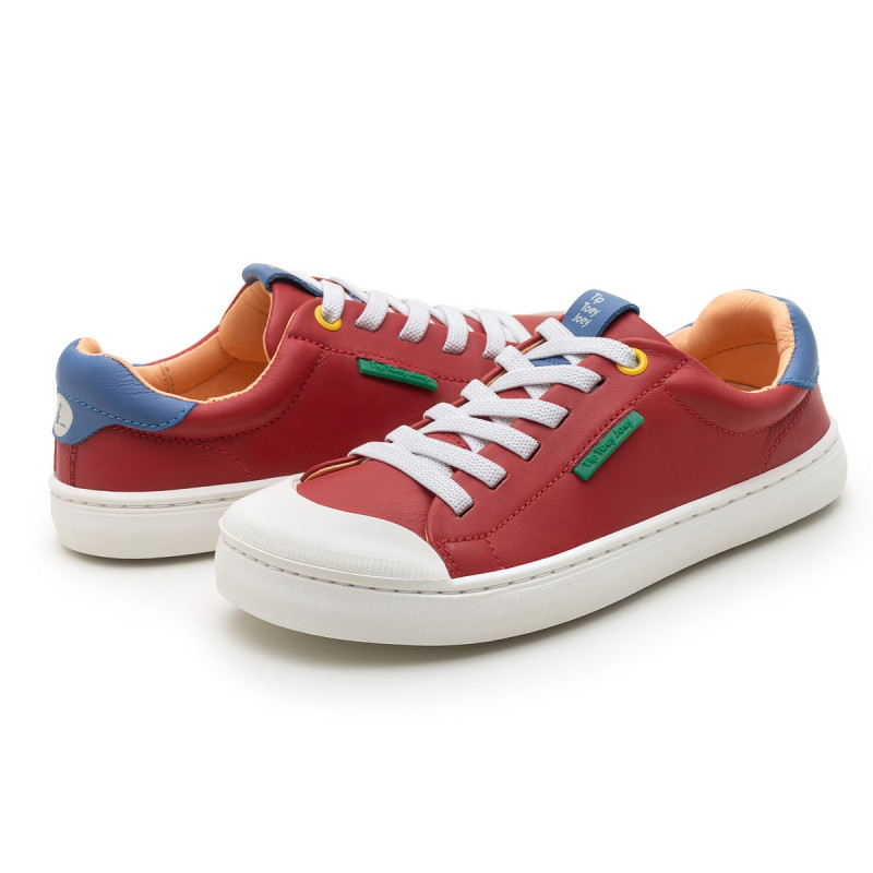 Tip Toey Joey Tip Toey Joey Kidos Sneakers Volt Colors Pomo Blue Tang