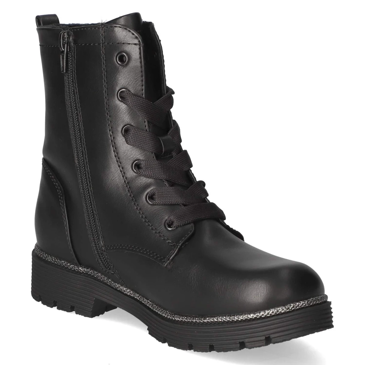 IndigoSchnürstiefeletten - black
