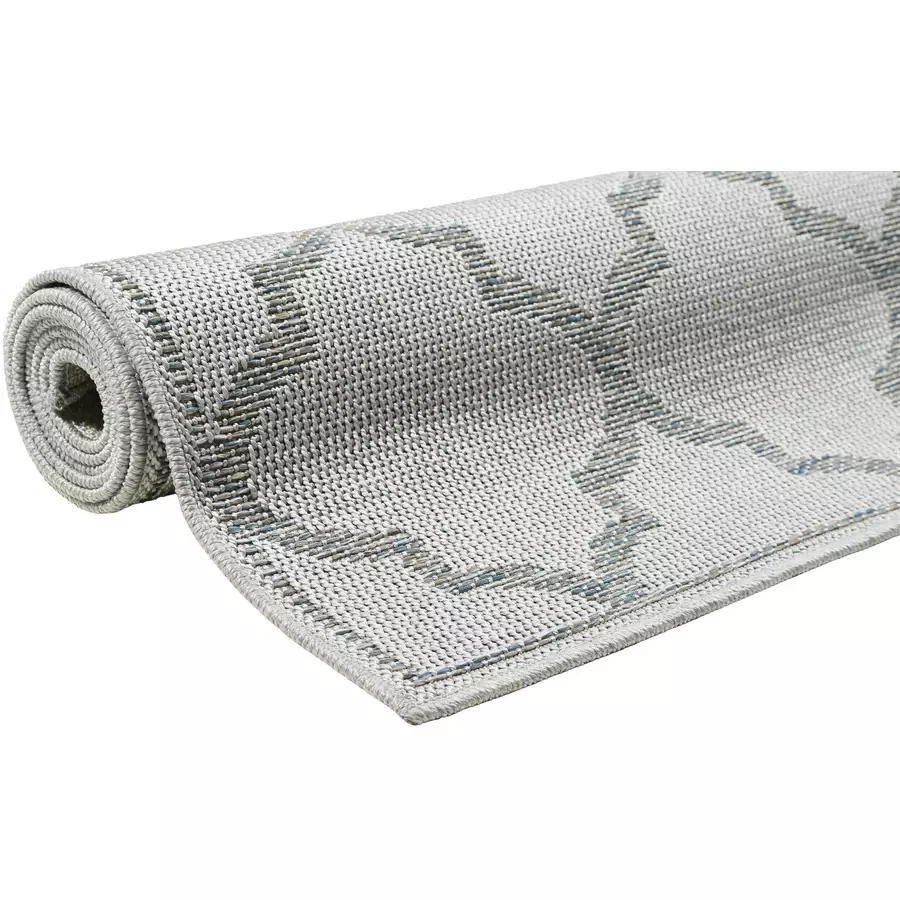 Wecon home Outdoorteppich In & Outdoor Gleamy Outdoor hellblau