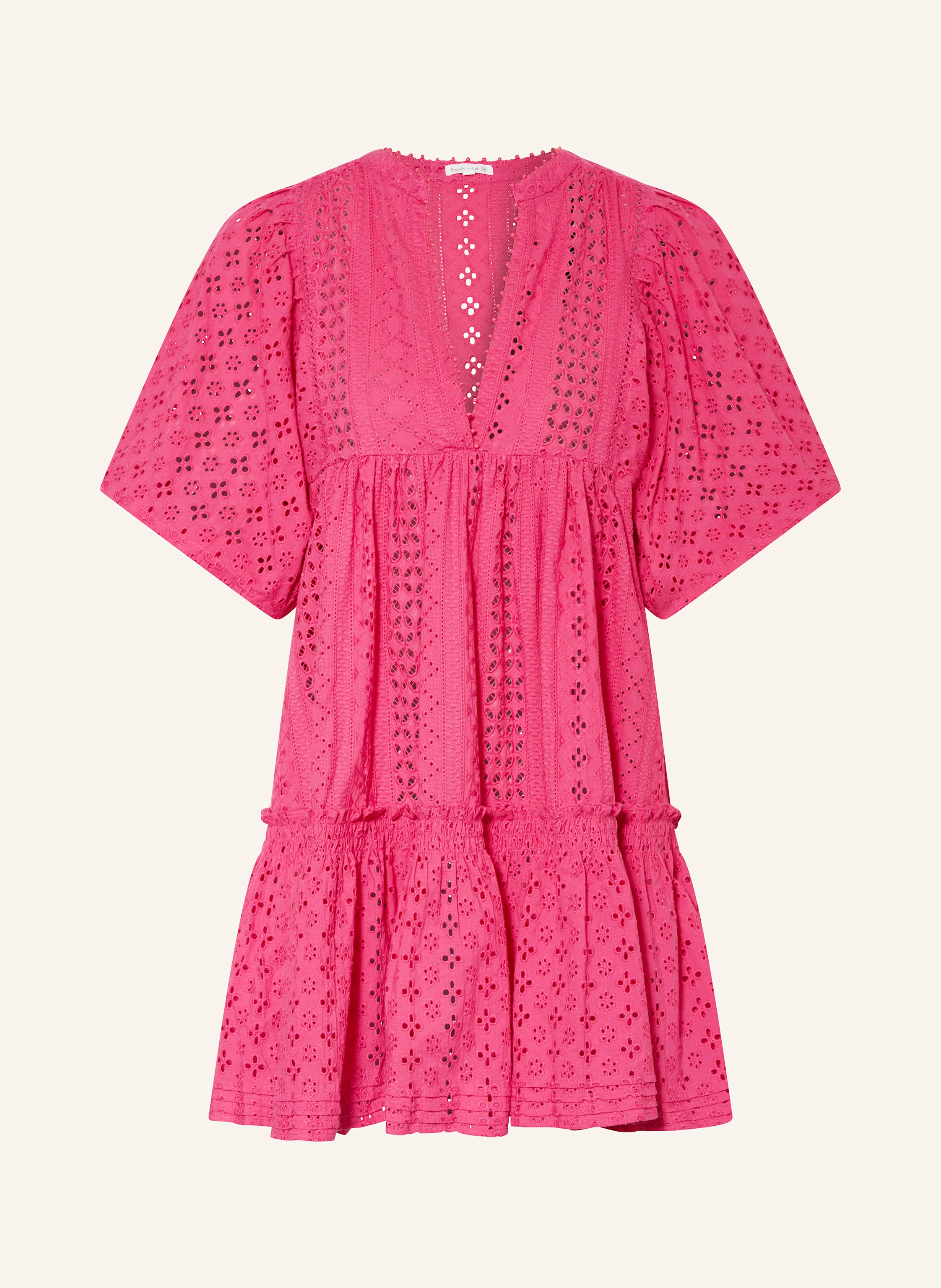 Poupette St Barth Strandkleid ARIA mit Schmuckperlen