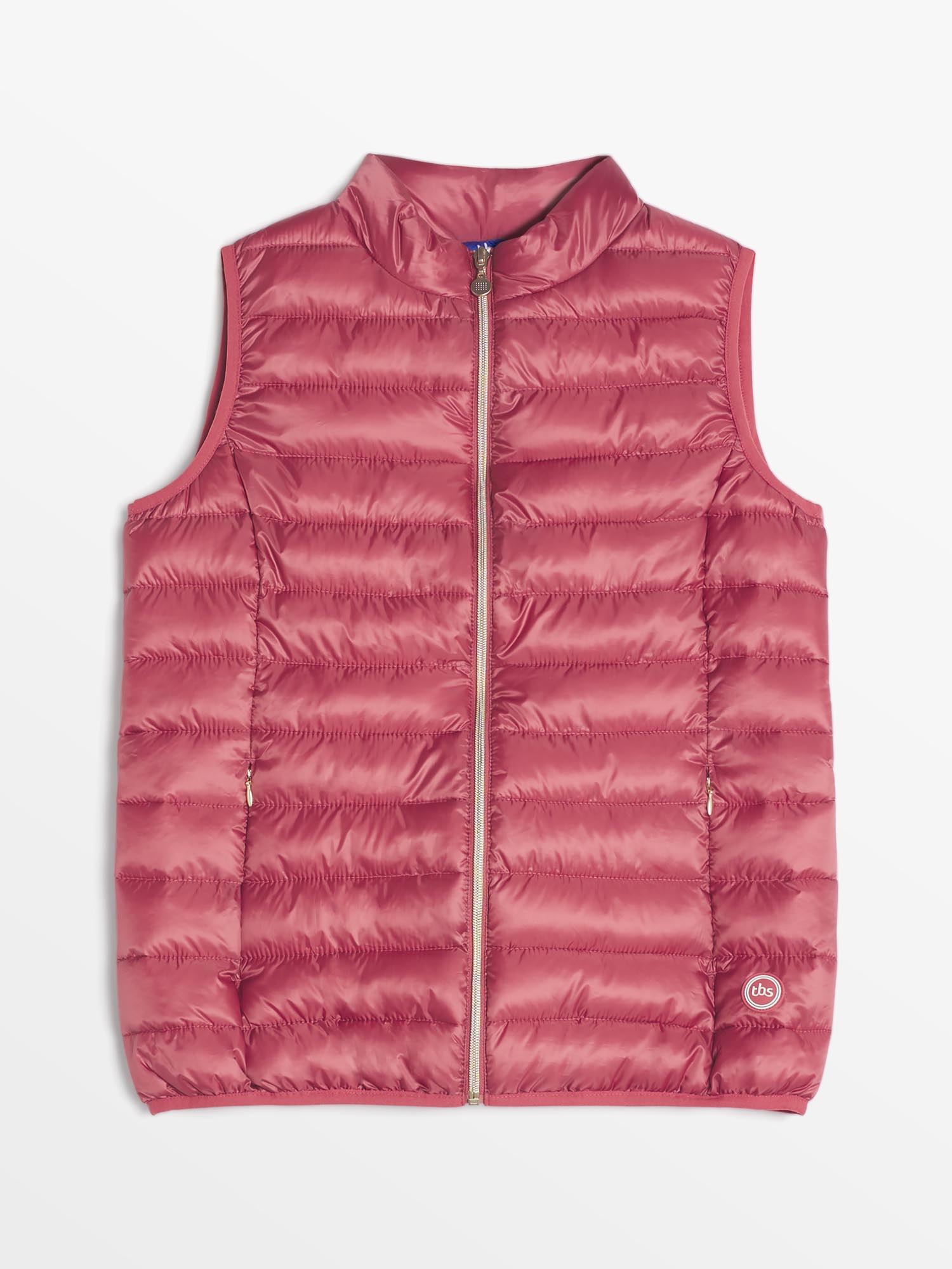 Doudoune Femme Sans Manches Rose