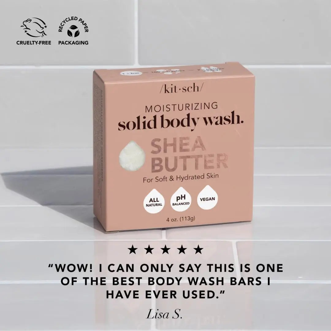 Shea Butter Moisturizing Solid Body Wash
