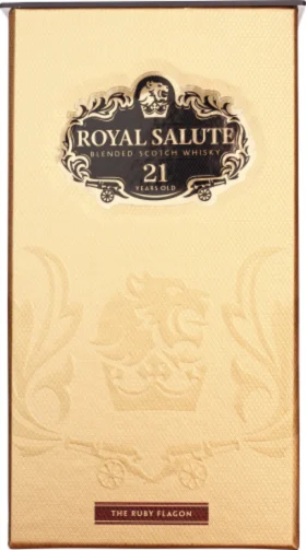 CHIVAS REGAL 21 YEARS RED ROYAL SALUTE 70CL