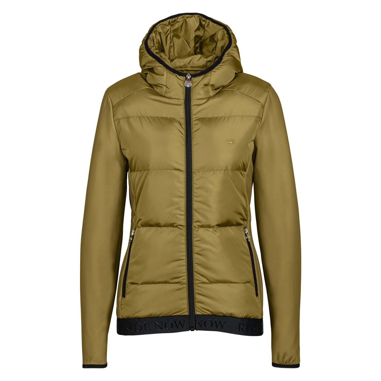 RIDE now Materialmixjacke - moss