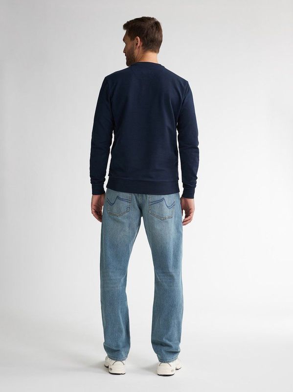 Lewis - Loose Fit Jeans - Blauw - Stretch Denim