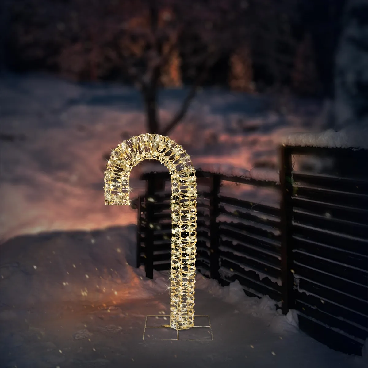 Ecd Germany LED canne à sucre éclairage Noël