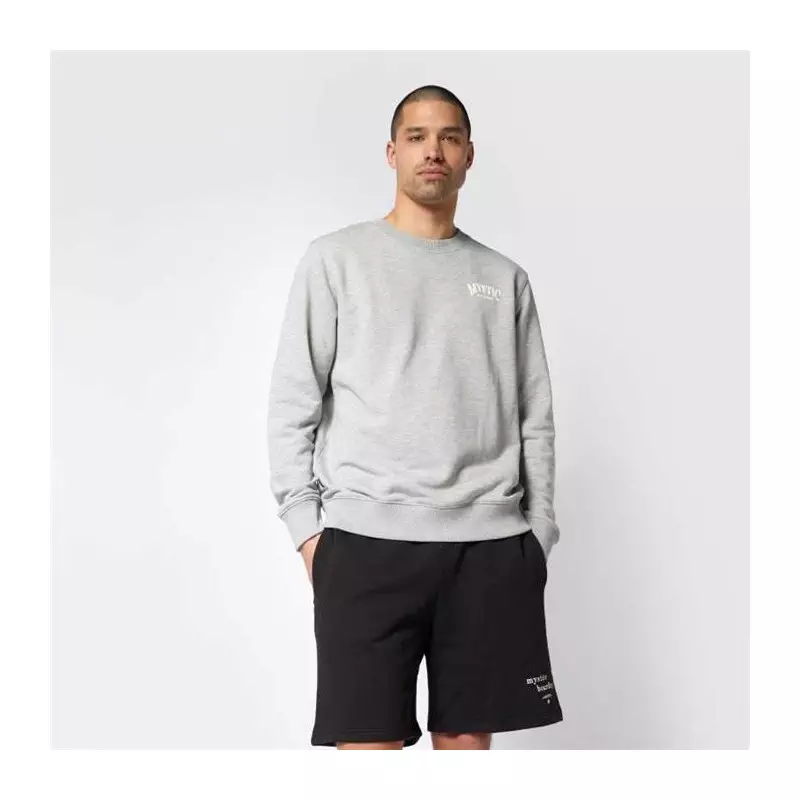 Sweat MYSTIC Ethos Crew Light Grey Melee