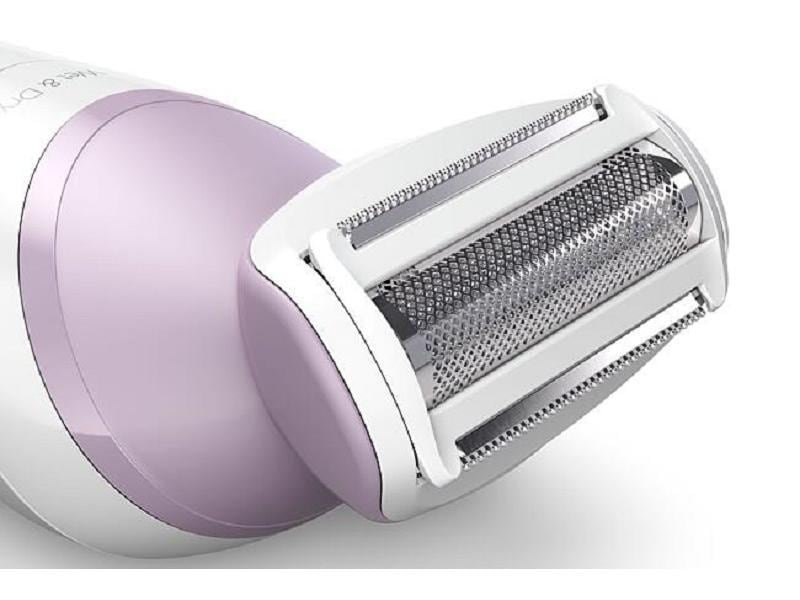 Philips Körperrasierer Lady Shaver Series 6000 BRL136/00 Kabelloser Rasierer mit Nass- und Trockengebrauch
