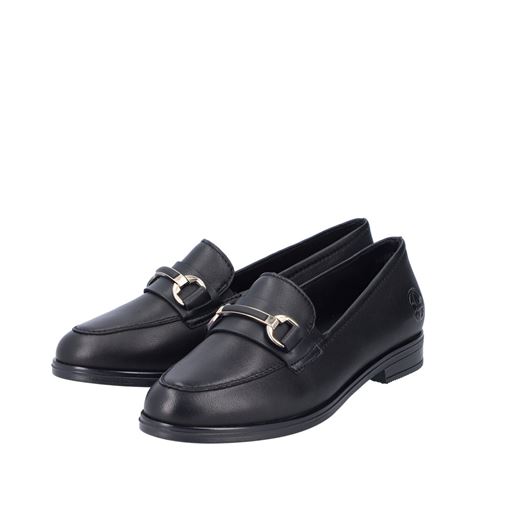 Rieker Loafers, Black, 41