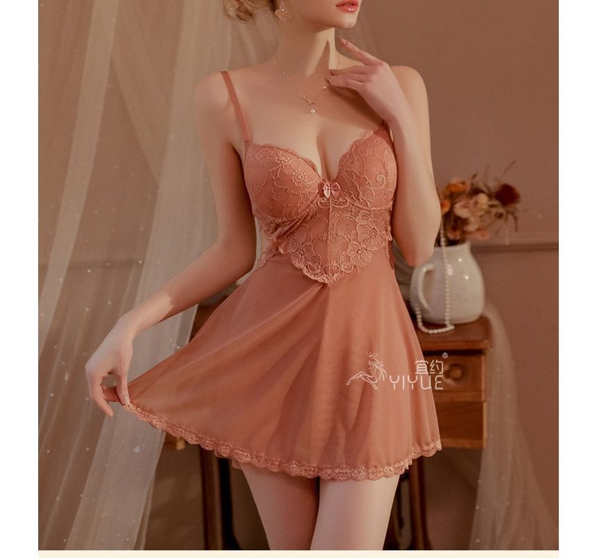 Kafroochi - Lingerie babydoll-set