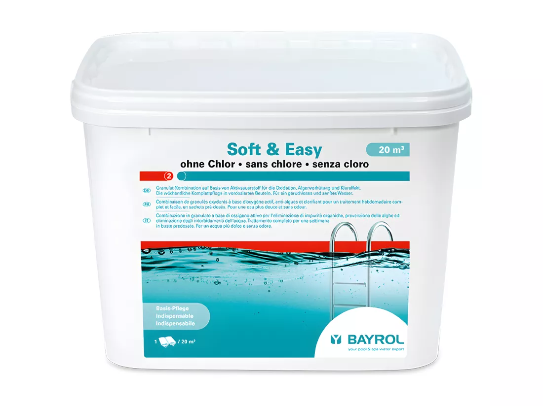 Bayrol Traitement complet à l'oxygène actif 4.48kg - soft & easy 20