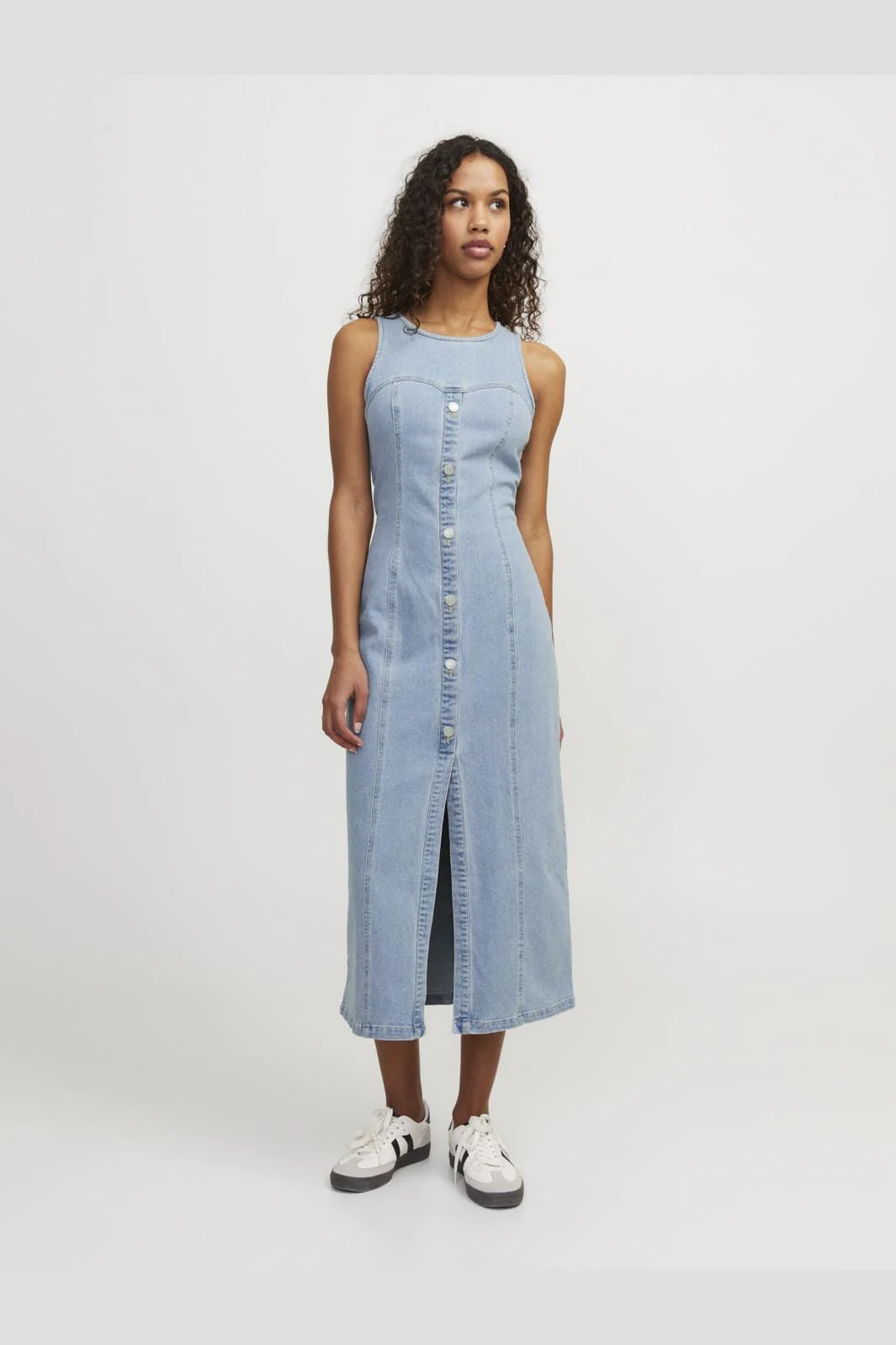 Jjxx Jxtinga Slim Long Denim Dress