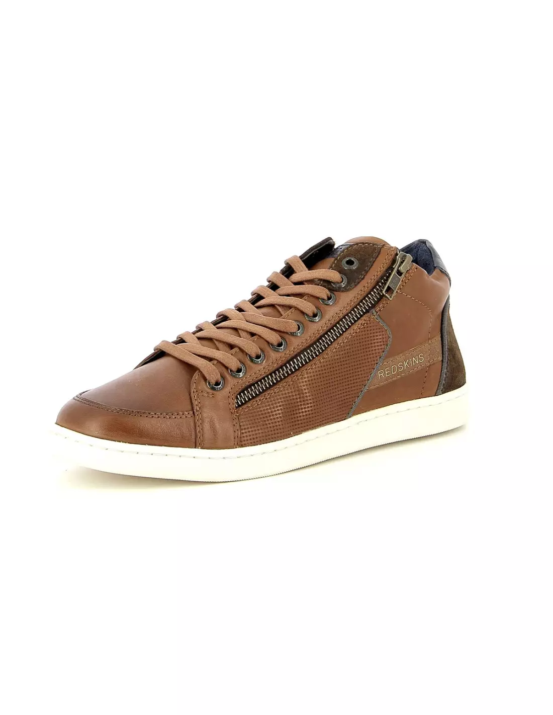 REDSKINS DYNAMIC - Baskets Cognacmarron