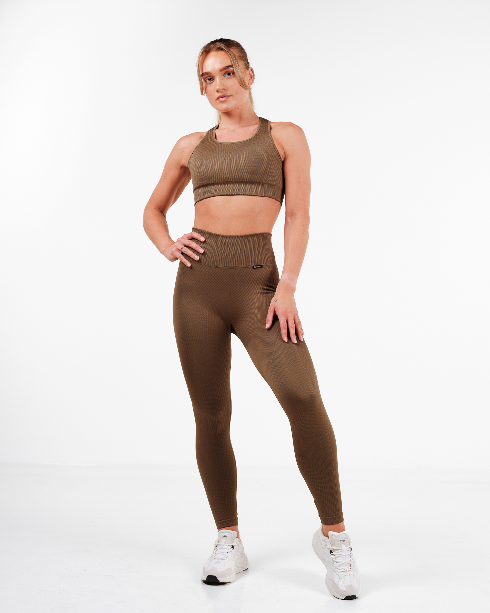 Bumpro Era Seamless Tights Green Olive