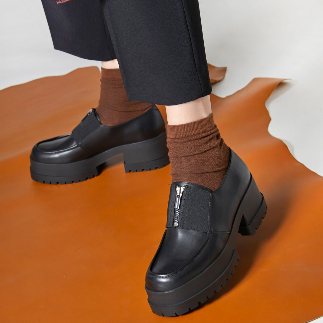 LOAFERS - WELL loafers, calfskin black || OUTLET