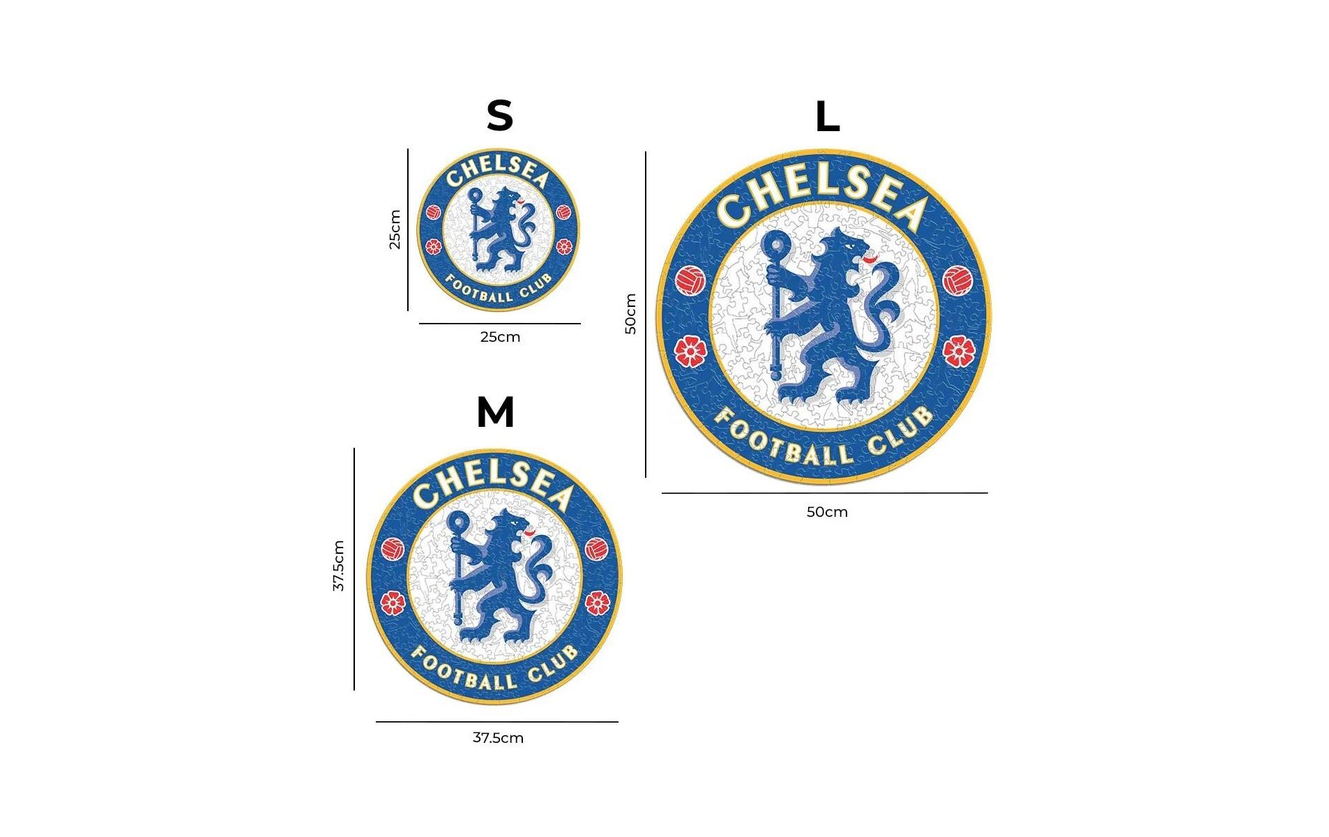 Puzzle »Iconic Chelsea FC Logo« Holzart: Birke (Herkunftsland: China)