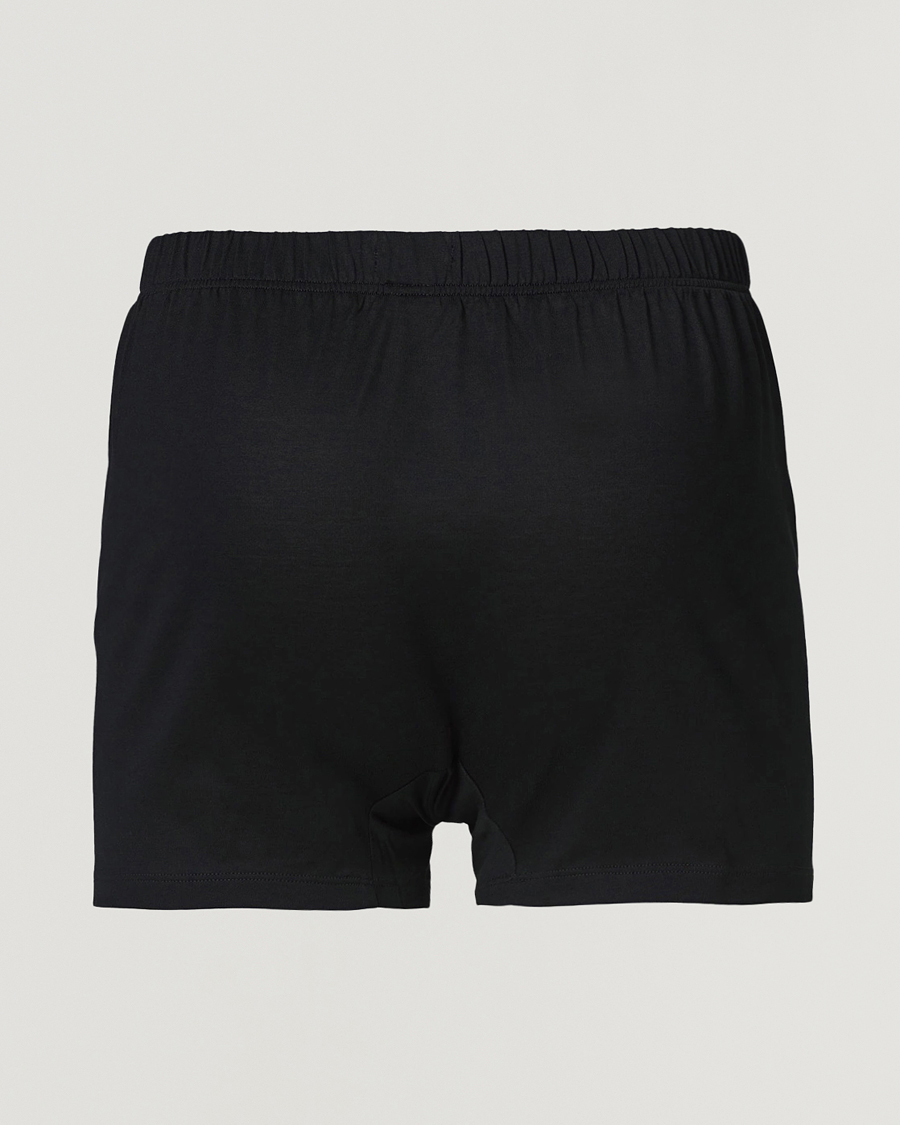 Bresciani Cotton Boxer Brief Black