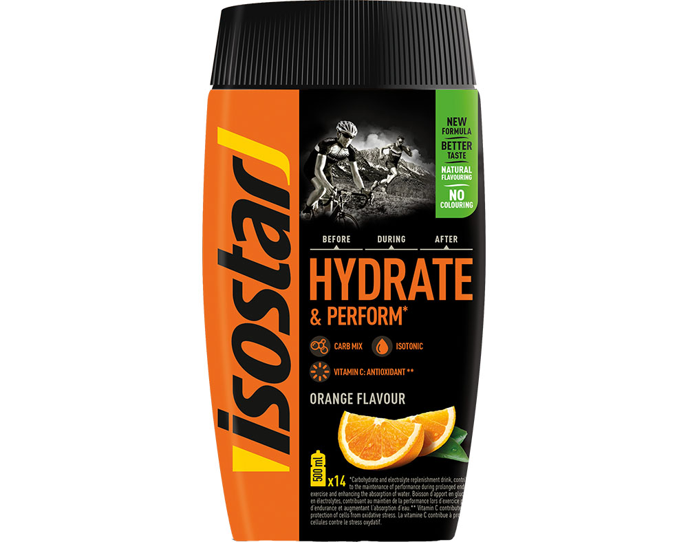 BEBIDA ISOSTAR ISOTÓNICA H & P LARANJA PÓ 400G