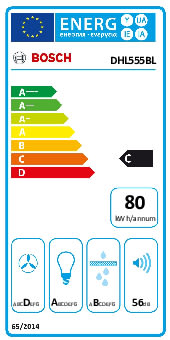 Einbauküche Nordina, schiefergrau, inkl. Bosch Elektrogeräte