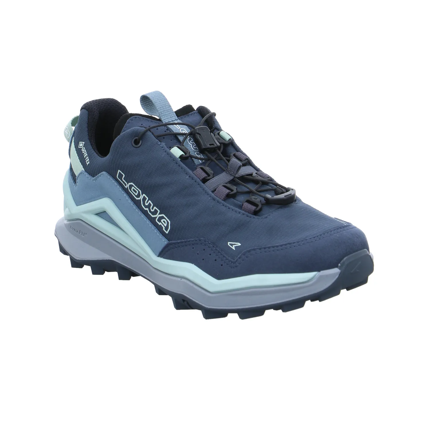 LOWA Walking / Outdoor Damen Blau Lederimitat
