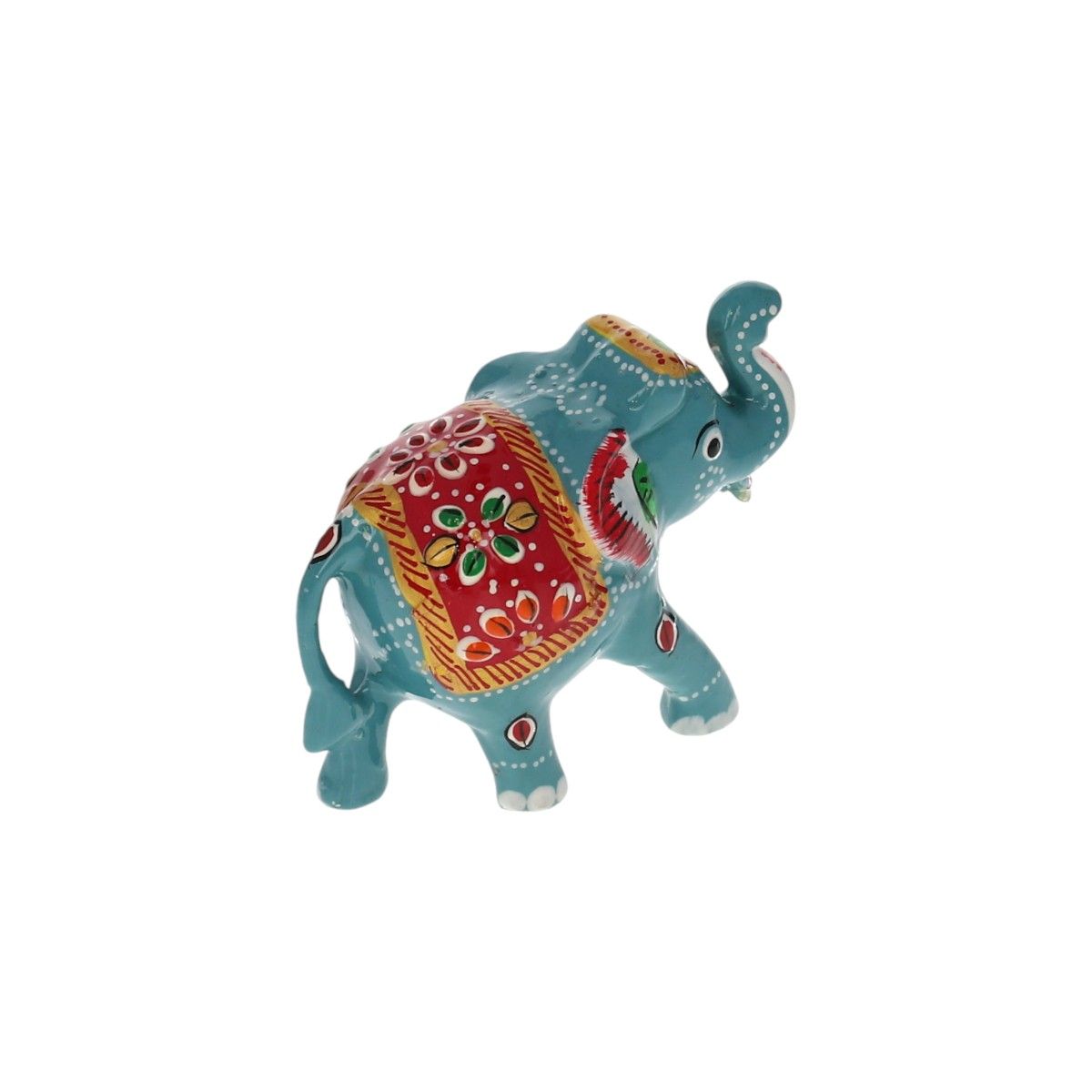 Statuette éléphant bleu Pondie Chérie