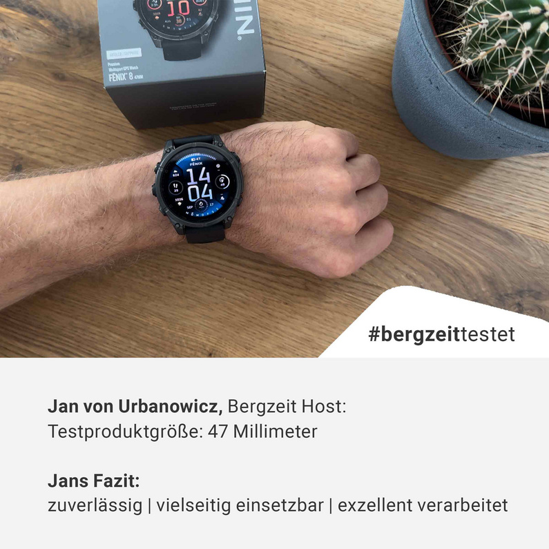 Garmin Fēnix 8 Amoled Sapphire GPS Uhr