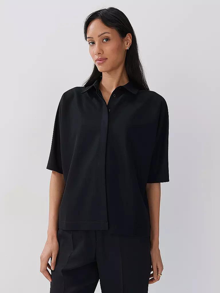 SOMEDAY Bluse ZUNYA DETAIL schwarz