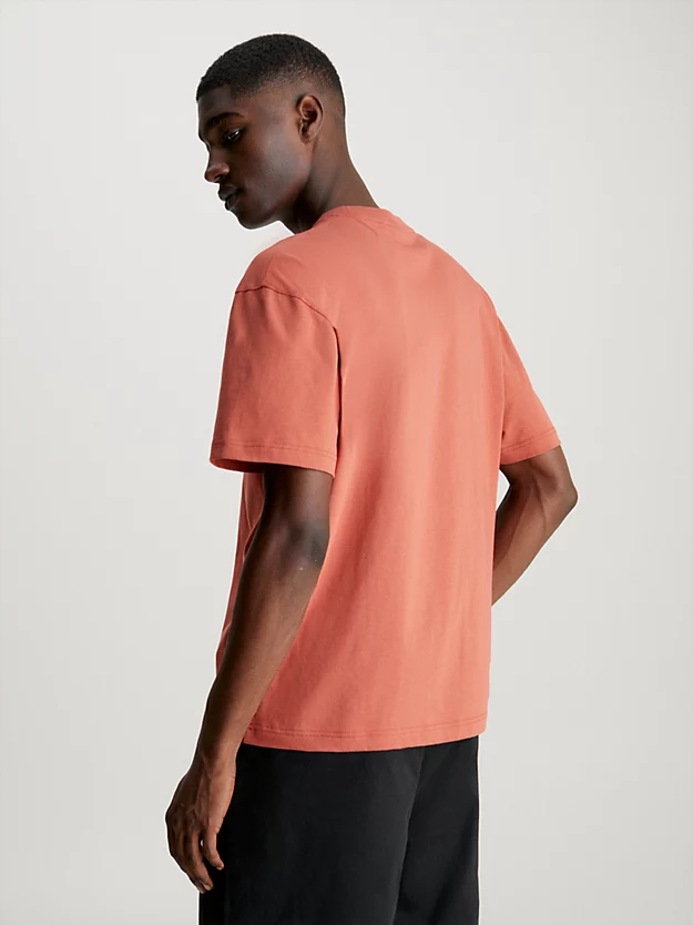 Camiseta de algodão com logotipo